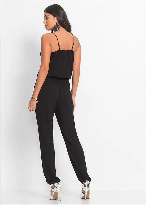 Jumpsuit van gestructureerde viscose, bonprix