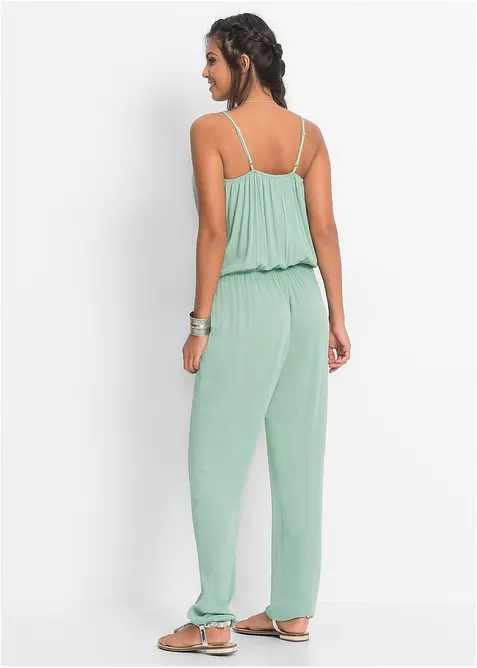 Jumpsuit van gestructureerde viscose, bonprix