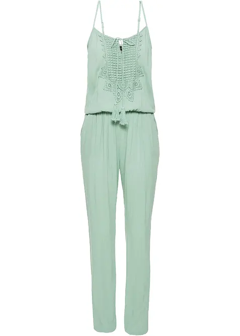 Jumpsuit van gestructureerde viscose, bonprix