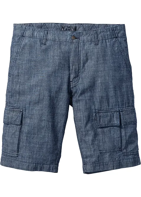 Cargo bermuda van katoen, loose fit, bonprix