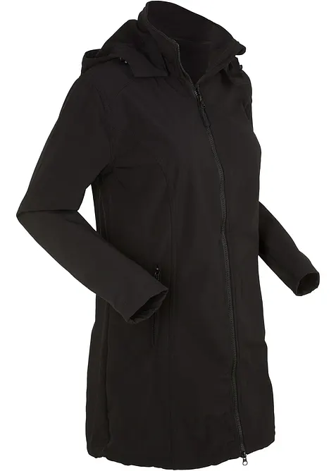 Softshell parka, waterafstotend, bonprix