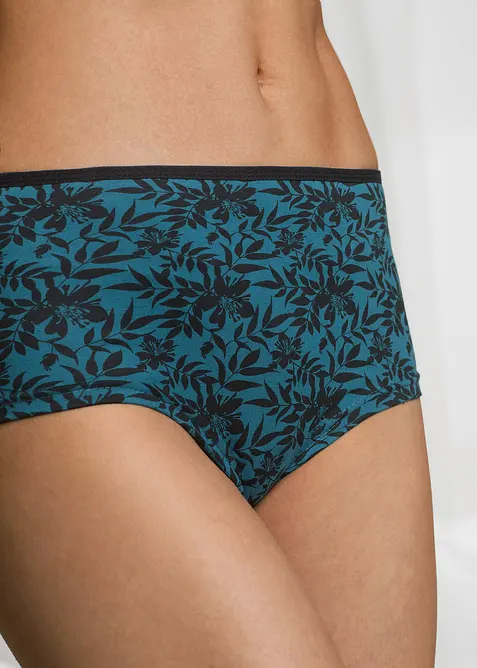 Maxi hipster (set van 4) met biologisch katoen, bonprix