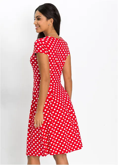 Jersey jurk in een viscosemix, bonprix