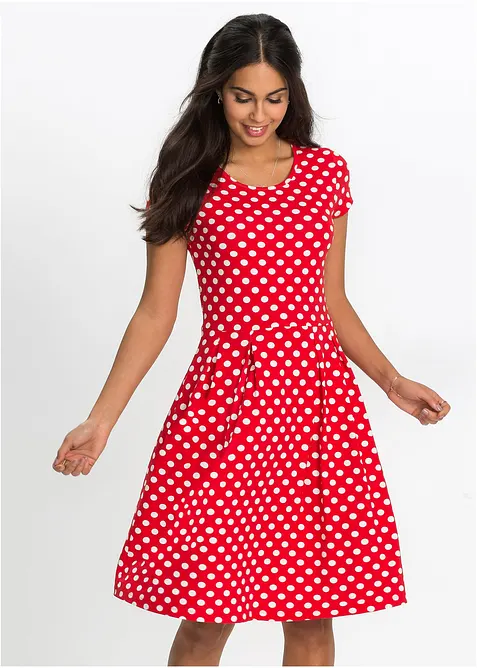 Jersey jurk in een viscosemix, bonprix