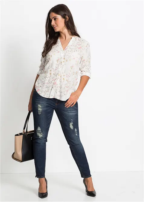 Blouse van viscose, bonprix