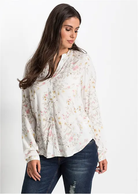 Blouse van viscose, bonprix