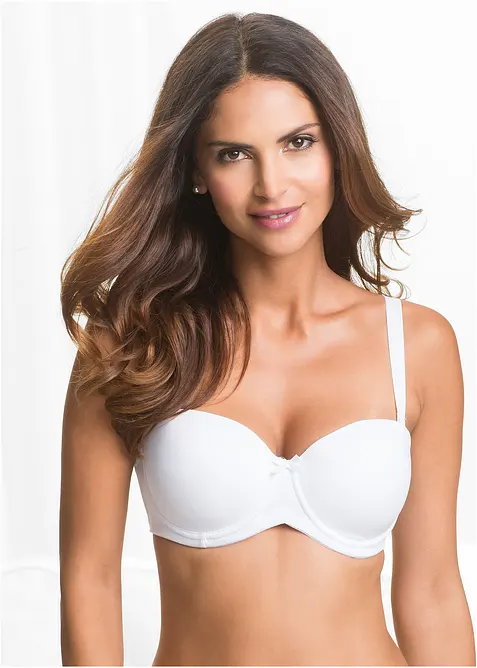 Strapless bh met beugels en gerecycled polyamide, bonprix