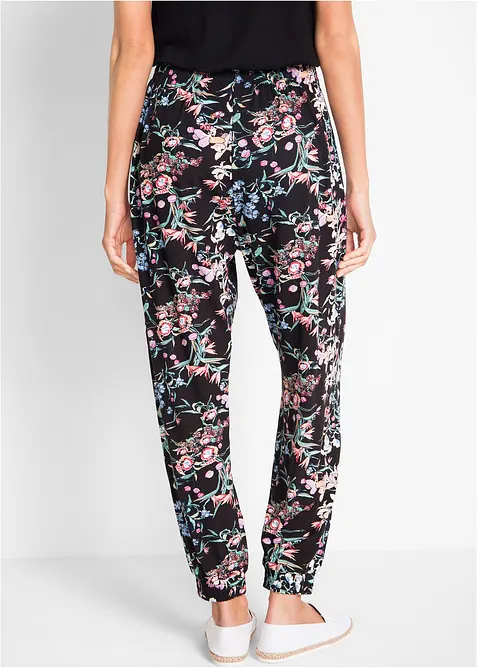 Harembroek van viscosemix met comfortband, bonprix