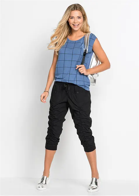 Comfortabele 3/4 broek van puur katoen, bonprix