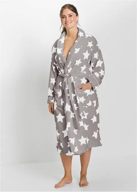 Fleece badjas, bonprix