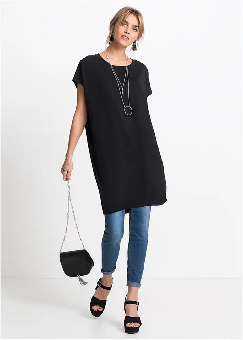 Longshirt van puur katoen, bonprix