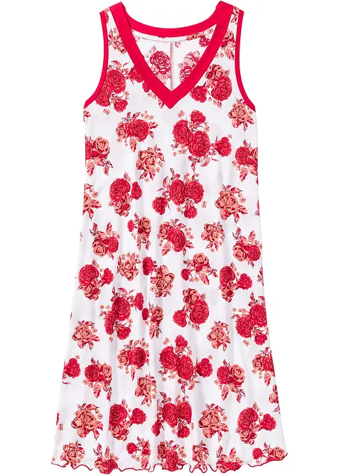 Kort nachthemd in een zachte viscosemix, bonprix