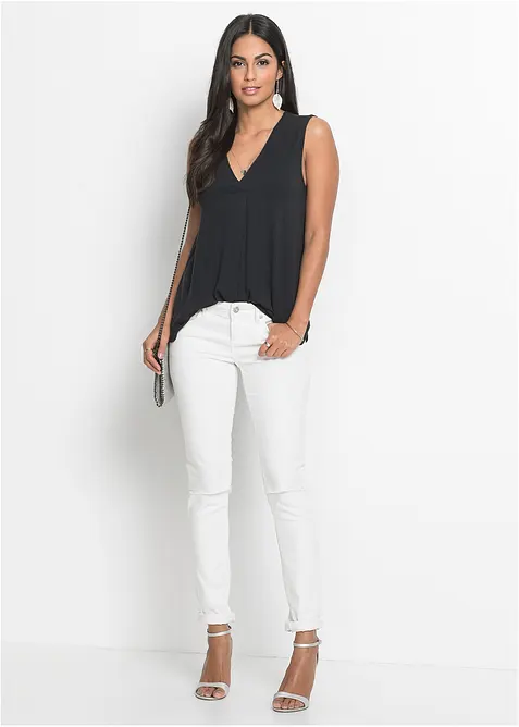 Top in een zachte viscosemix, bonprix