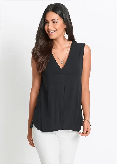 Top in een zachte viscosemix, bonprix