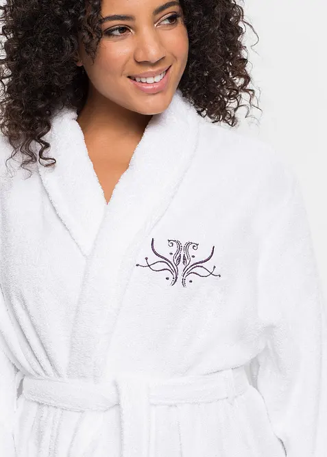 Frotté badjas van katoen, bonprix