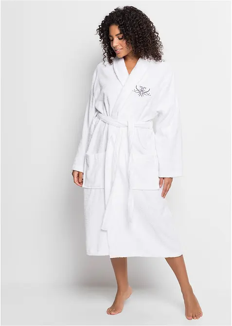 Frotté badjas van katoen, bonprix