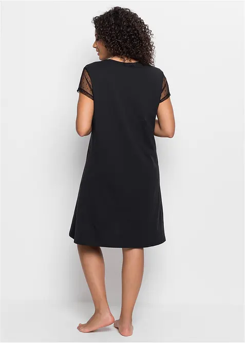 Kort nachthemd van puur biologisch katoen, bonprix