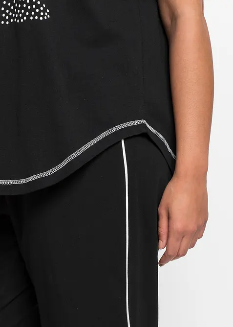 Capri pyjama van biologisch katoen, bonprix