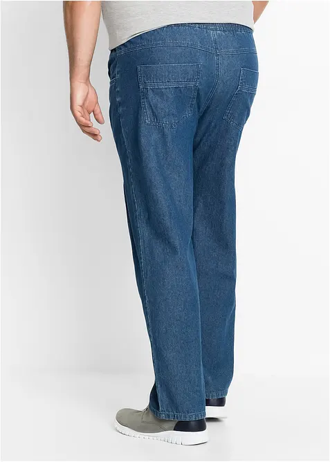 Classic fit instapbroek van licht katoen, straight, bonprix