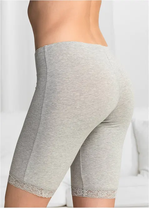 Lange damesboxer van zacht materiaal in een voordeelpak, bonprix