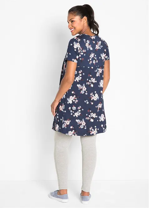 Korte jersey jurk in een zachte viscosemix, bonprix