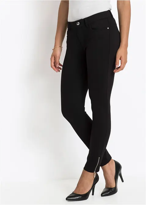 Jersey broek in een viscosemix, bonprix