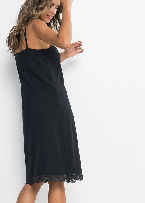 Kort nachthemd met fijn kant, bonprix