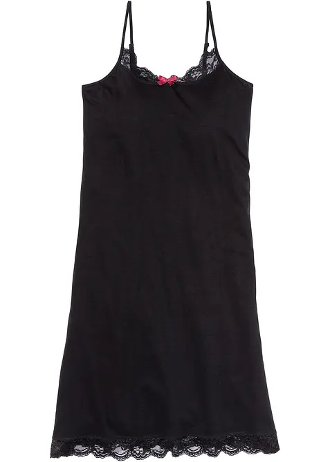 Kort nachthemd met fijn kant, bonprix