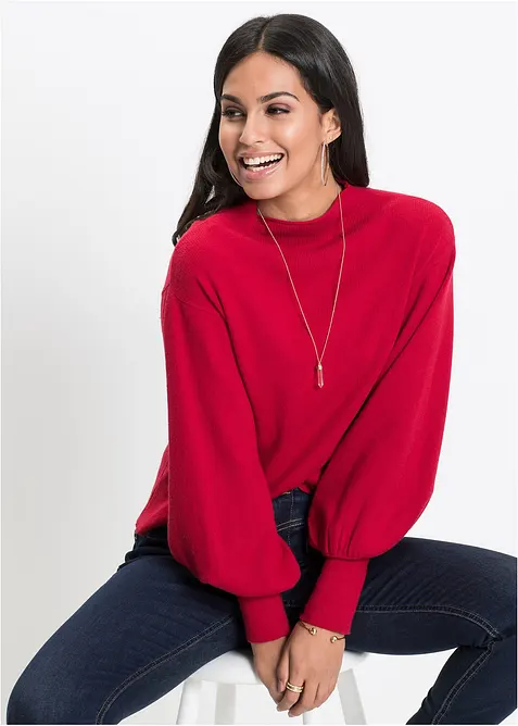 Oversized trui in een viscosemix, bonprix