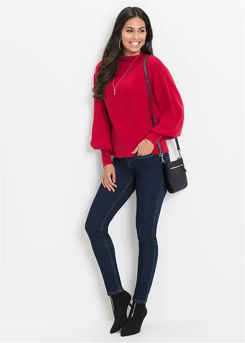 Oversized trui in een viscosemix, bonprix