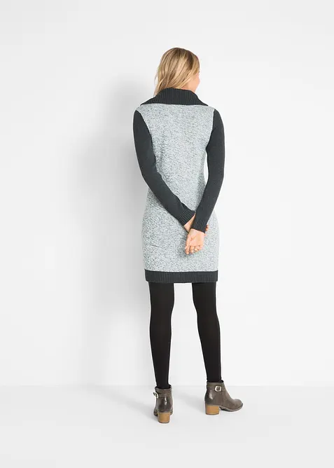 Knielange, gebreide jurk, bonprix