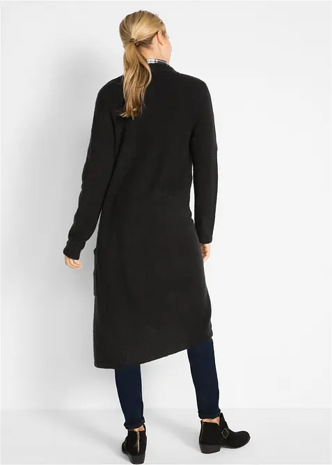 Gebreide jas met opgestikte zakken, bonprix