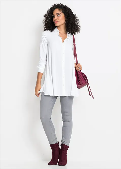 Blouse van viscose, bonprix