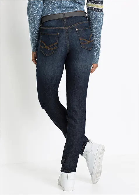 Comfort stretch mom jeans, mid waist, bonprix