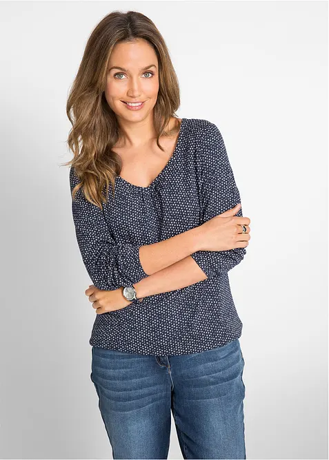 Longsleeve van biologisch katoen, bonprix