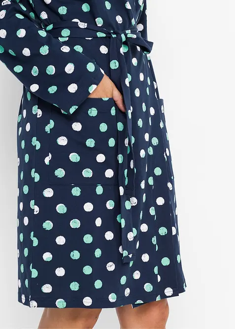 Badjas van biologisch katoen, bonprix