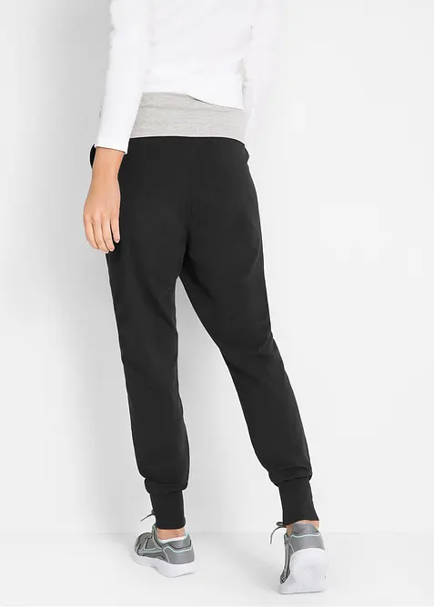 Joggpants in een katoenmix, bonprix