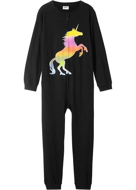 Pyjama onesie met zacht katoen, bonprix
