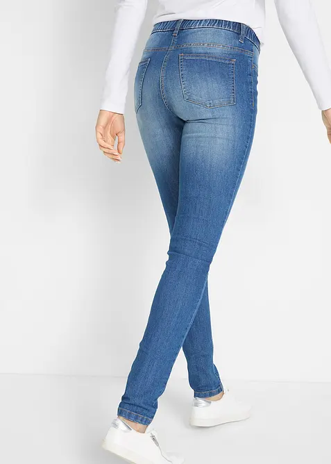Jegging mid waist met comfortband, bonprix