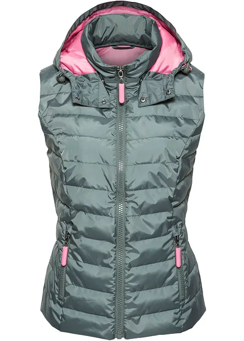 Bodywarmer met capuchon, bonprix