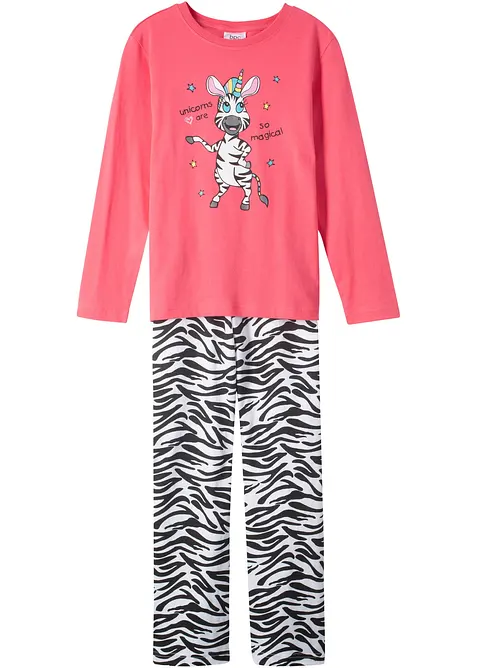 Meisjes pyjama van katoen (2-dlg. set), bonprix