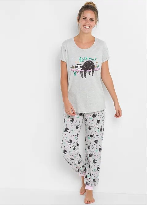Pyjama met korte mouwen, bonprix