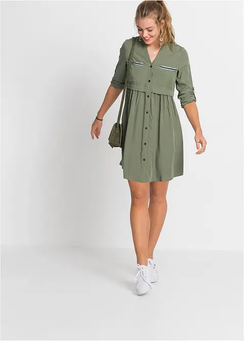 Korte overhemdjurk, bonprix