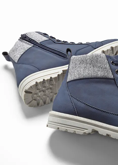 Veterboots met profielzool, bonprix