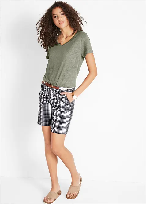 Linnen shirt, valt losjes, bonprix