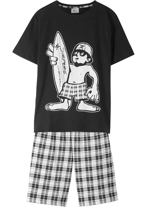Jongens shortama van katoen (2-dlg. set), bonprix
