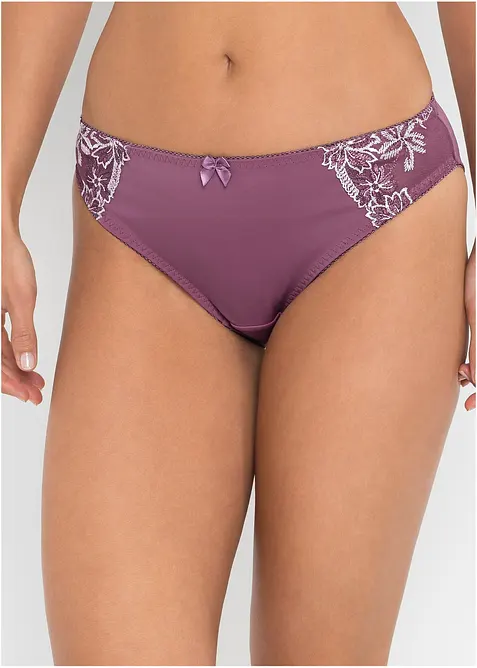 Slip met mooi borduursel (set van 2), bonprix