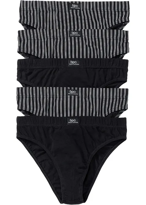 Slip met katoen (set van 5), bonprix