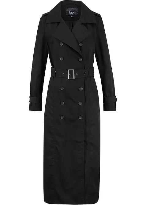 Lange trenchcoat met een ceintuur, bonprix