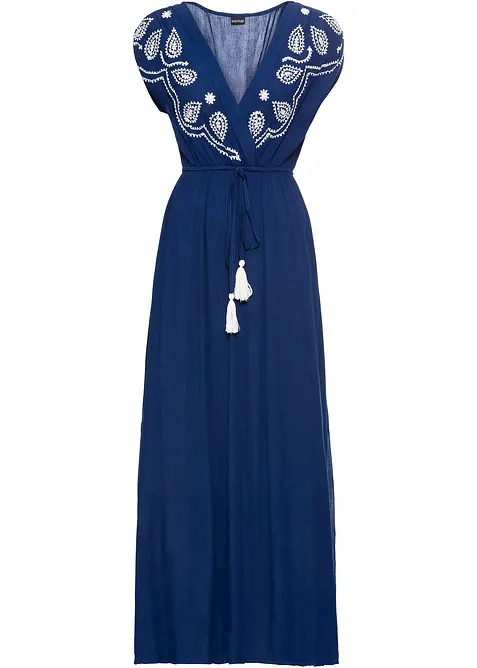 Maxi jurk met borduursel, bonprix